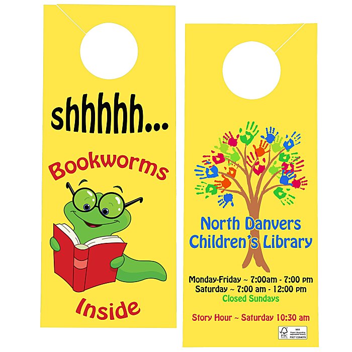Cardstock Door Hanger 141309