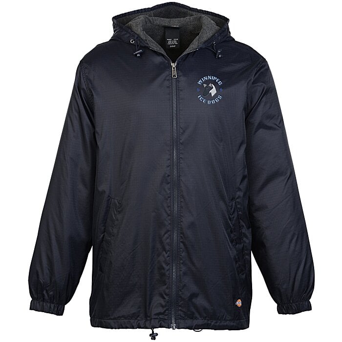 Dickies Fleece Lined Hooded Nylon Jacket 141601