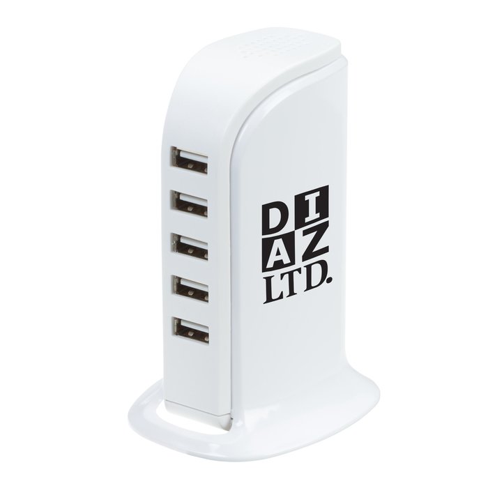 5 Port USB Charging Tower 142465