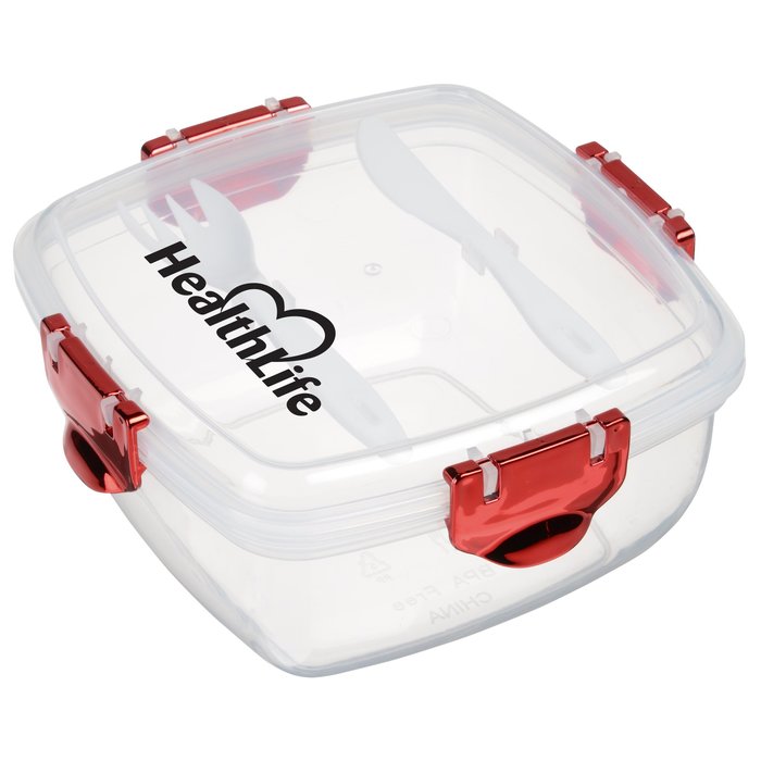 Metallic Clip Food Container 145316