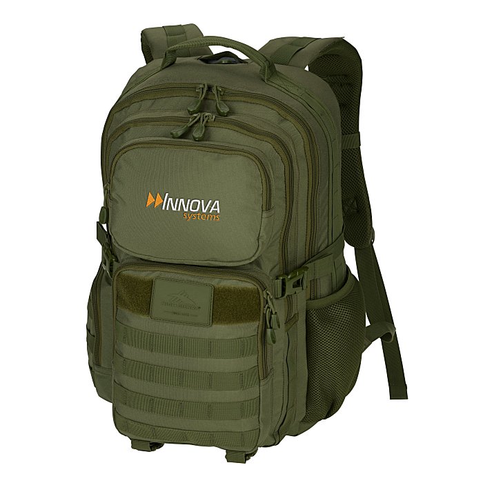 High Sierra Tactical 15" Laptop Backpack Embroidered