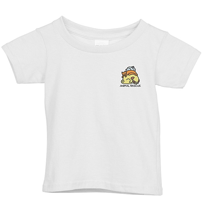 Gildan 5.3 oz. Cotton TShirt Toddler White