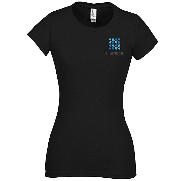 Ultimate Fitted TShirt Ladies' Colors Embroidered