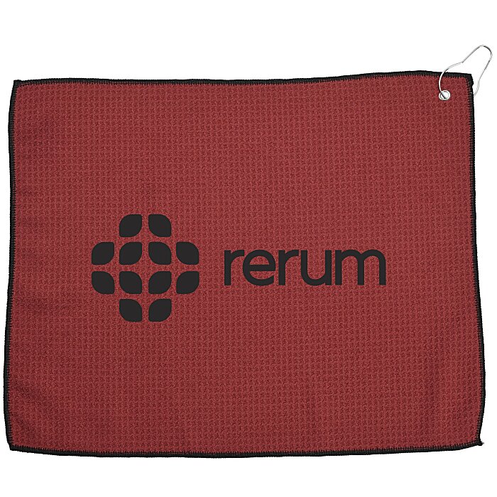 Waffle Knit Golf Towel 15" x 18" 146157