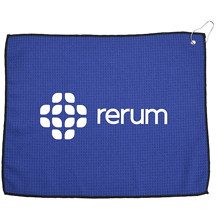 Waffle Knit Golf Towel 15" x 18" 24 hr 14615724HR