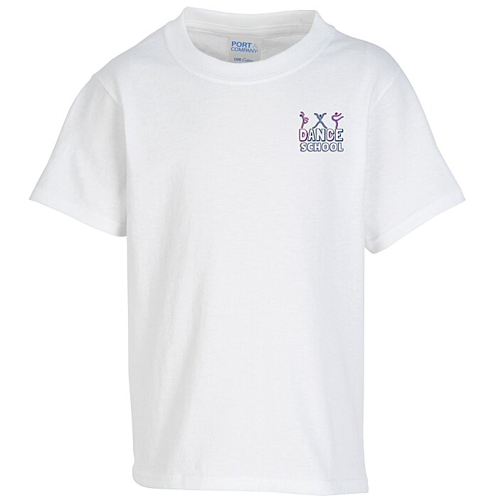 Port Classic 5.4 oz. TShirt Youth White