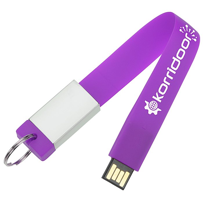 Loop USB Flash Drive Keychain 4GB 1478684G