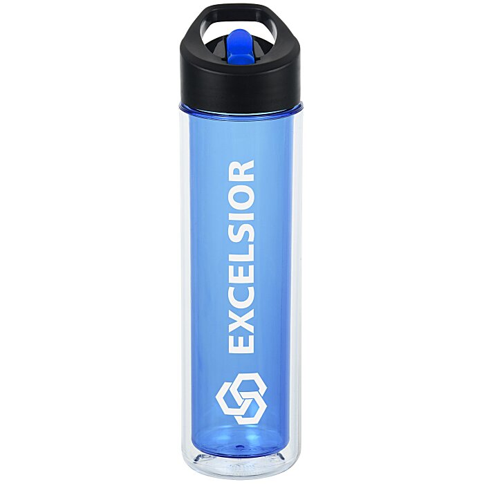Chiller Insulated Bottle with TwoTone Flip Straw Lid 16 oz. 147505FSTT