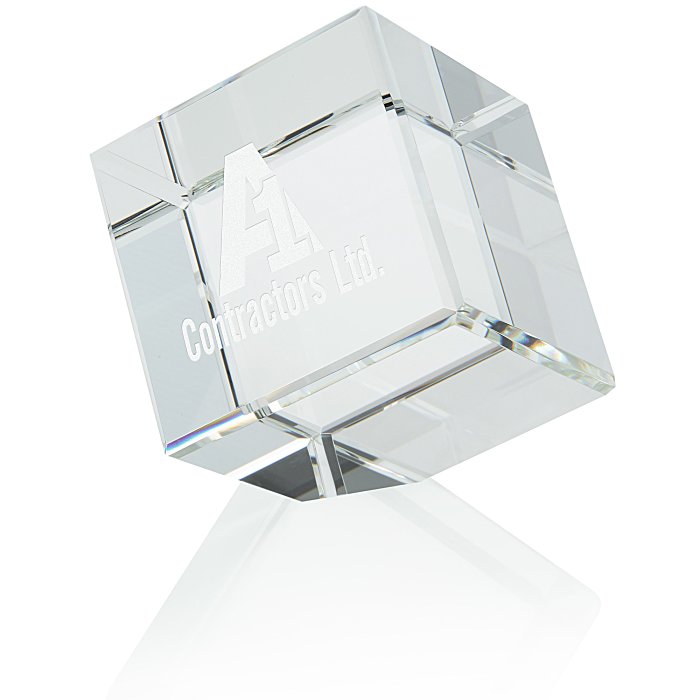 Crystal Corner Block Award 4" 1483044