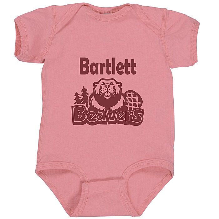 Rabbit Skins Infant Fine Jersey Onesie Colors 145048C