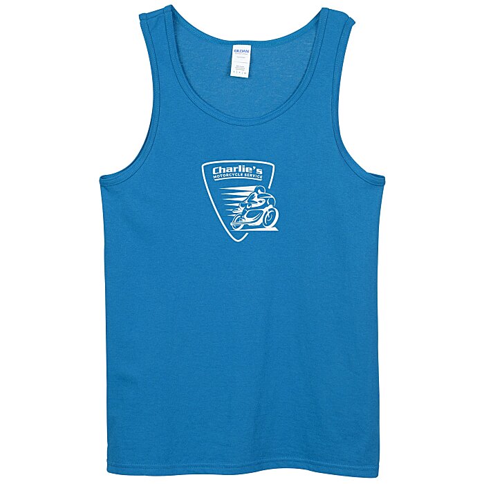 Gildan 5.3 oz. Cotton Tank Top Men's Colors 105233MTTC