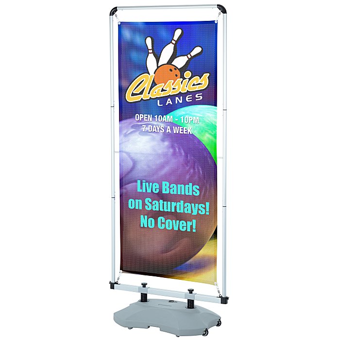 FrameWorx Outdoor Flex Banner Stand One Sided 138704OUT1