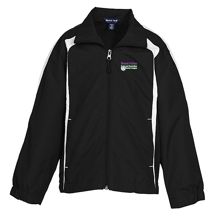 Athletic Colorblock Raglan Jacket Youth 24 hr 117290