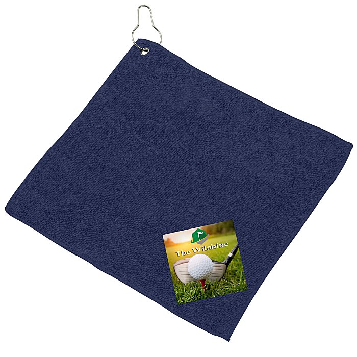 Microfiber Golf Towel 12" x 12" Full Color 1232291212FC