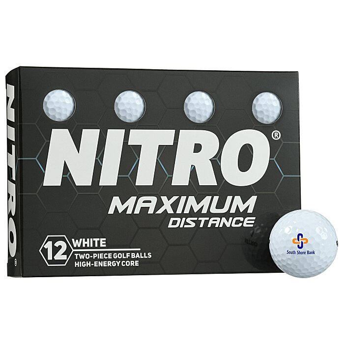 Nitro Maximum Distance Golf Ball Dozen 152928