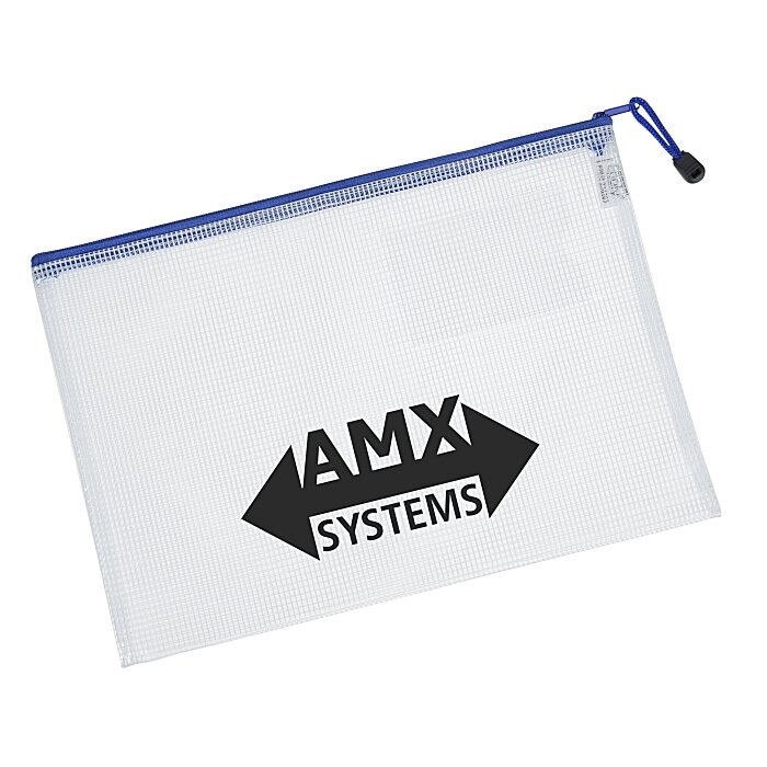 PolyWeave Zippered Pouch with Business Card Holder 154646