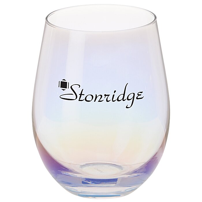 Iridescent Stemless Wine Glass 17 oz. 155226