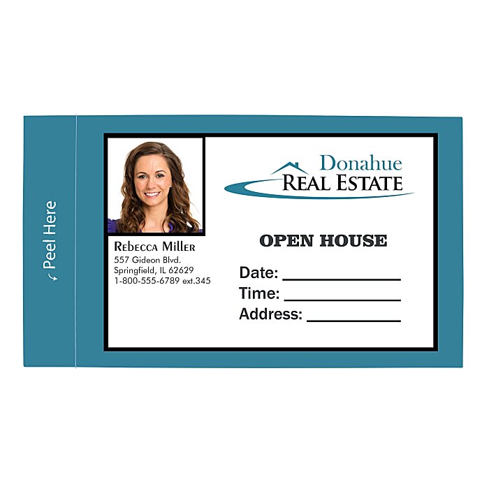 Business Card Sticker 21/2" x 3" 154781