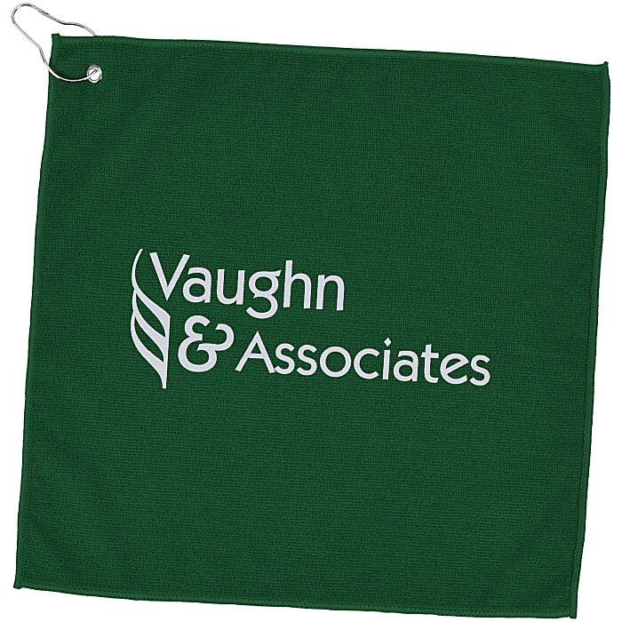 Microfiber Golf Towel 15" x 15" 24 hr 155519151524HR