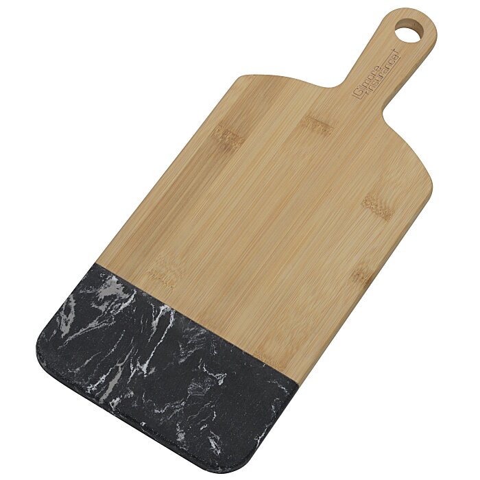 Notch Bamboo & Marble Cutting Board 164720
