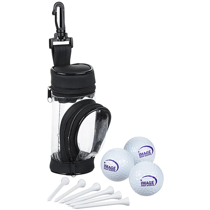 Mini Golf Ball Bag Tee Pack 165277