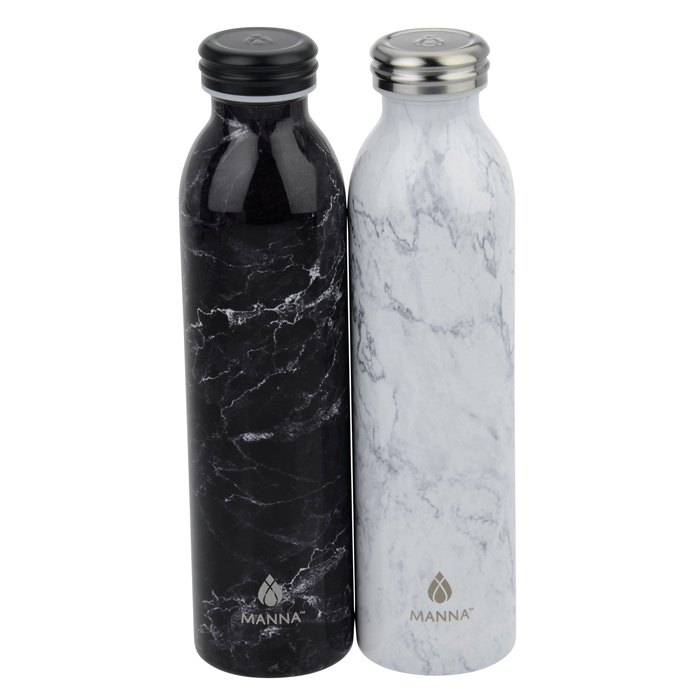 Manna Retro Vacuum Bottle 20 oz. Marble 153167M