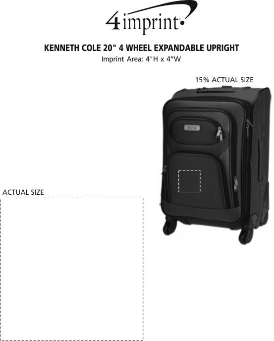 Cole 20" 4 Wheel Expandable Upright 130271