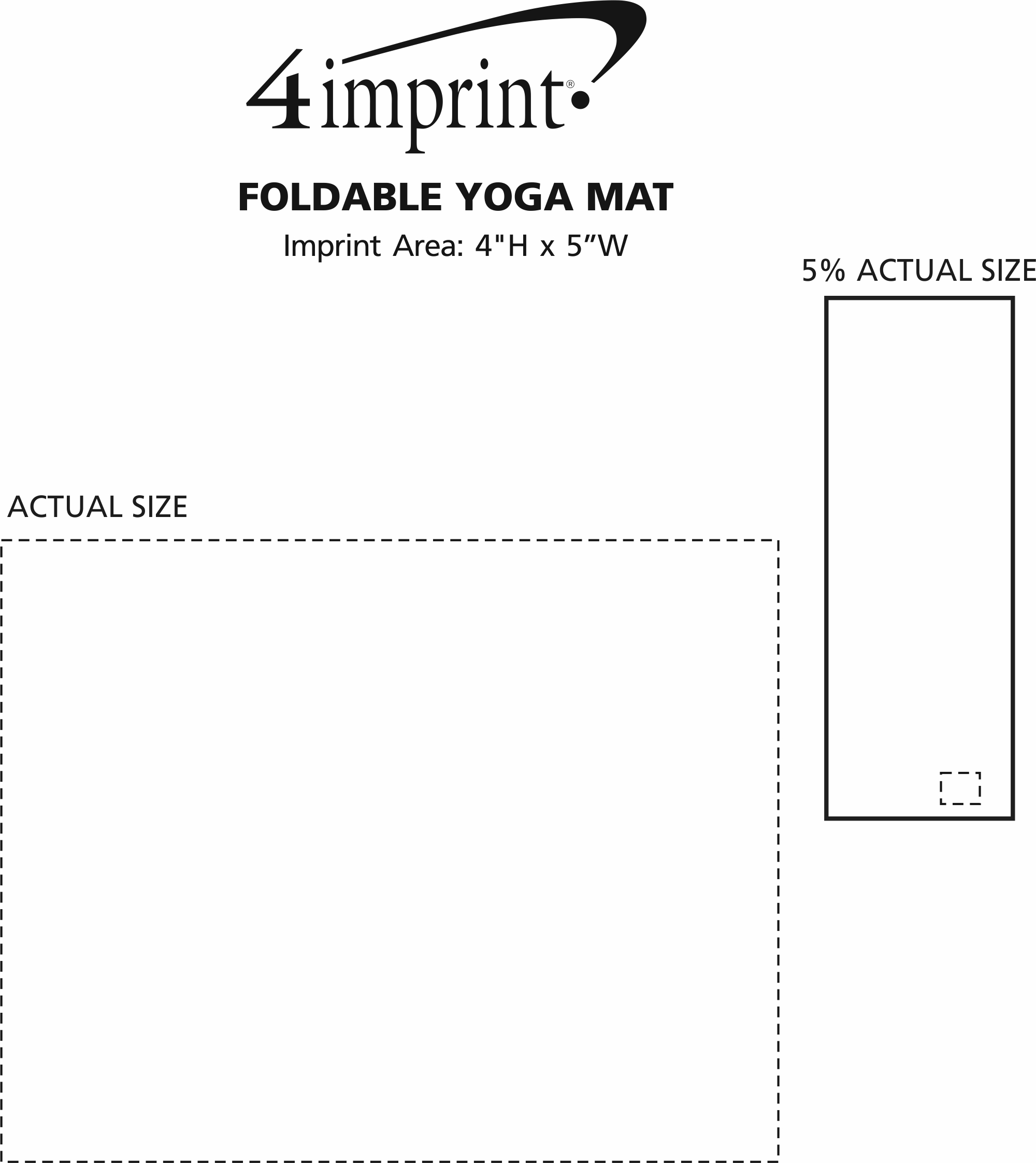Foldable Yoga Mat 132550