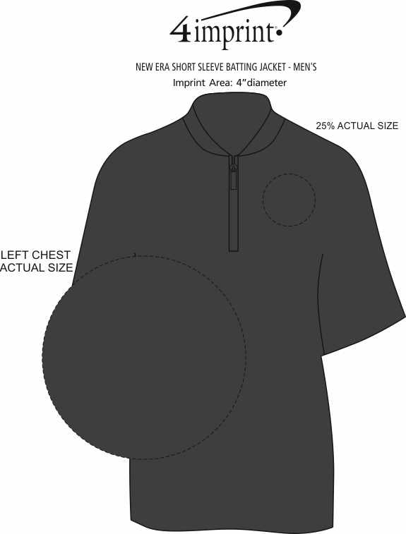 New Era Short Sleeve Batting Jacket Men's 144838M