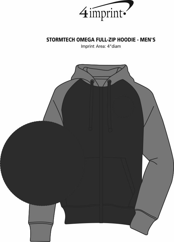 Stormtech Omega FullZip Hoodie Men's 162704M