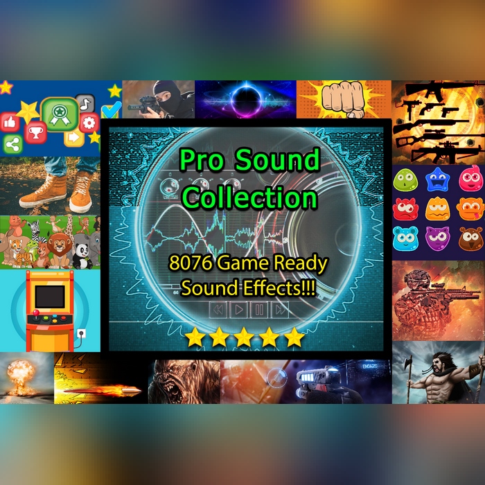 Gamemaster Pro Sound Collection Game Sound Effects Library