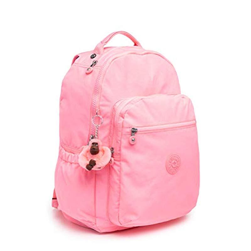 Kipling Seoul Go Small Backpack in Pink Lyst