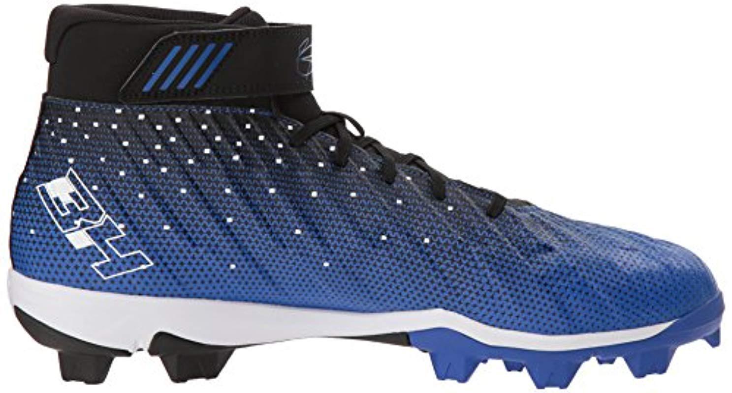 Under Armour Synthetic Harper 2 Rm Baseball Shoe, Black (041)/team
