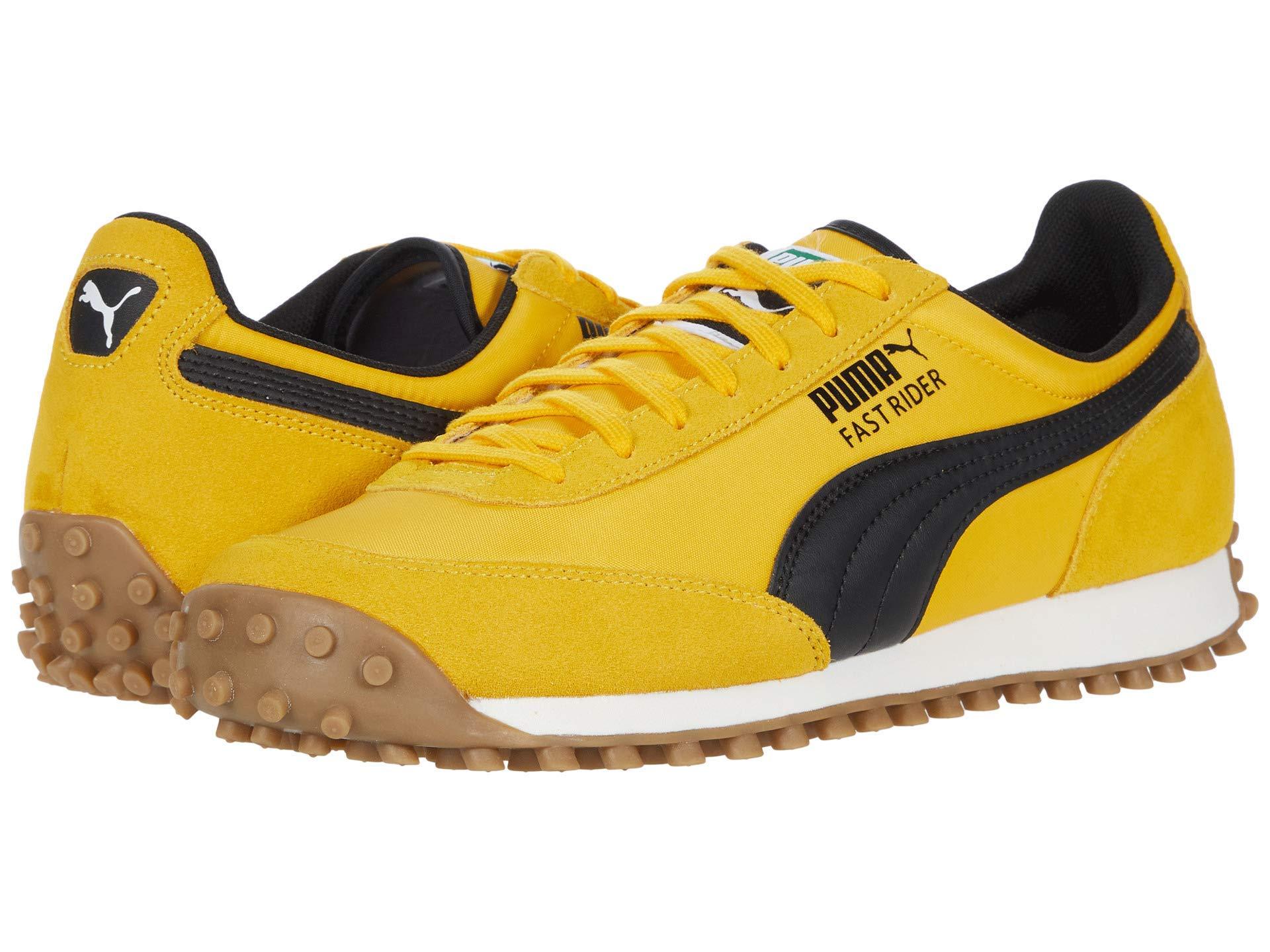 PUMA Lace 's Fast Rider Sneaker in Yellow for Men Save 2 Lyst
