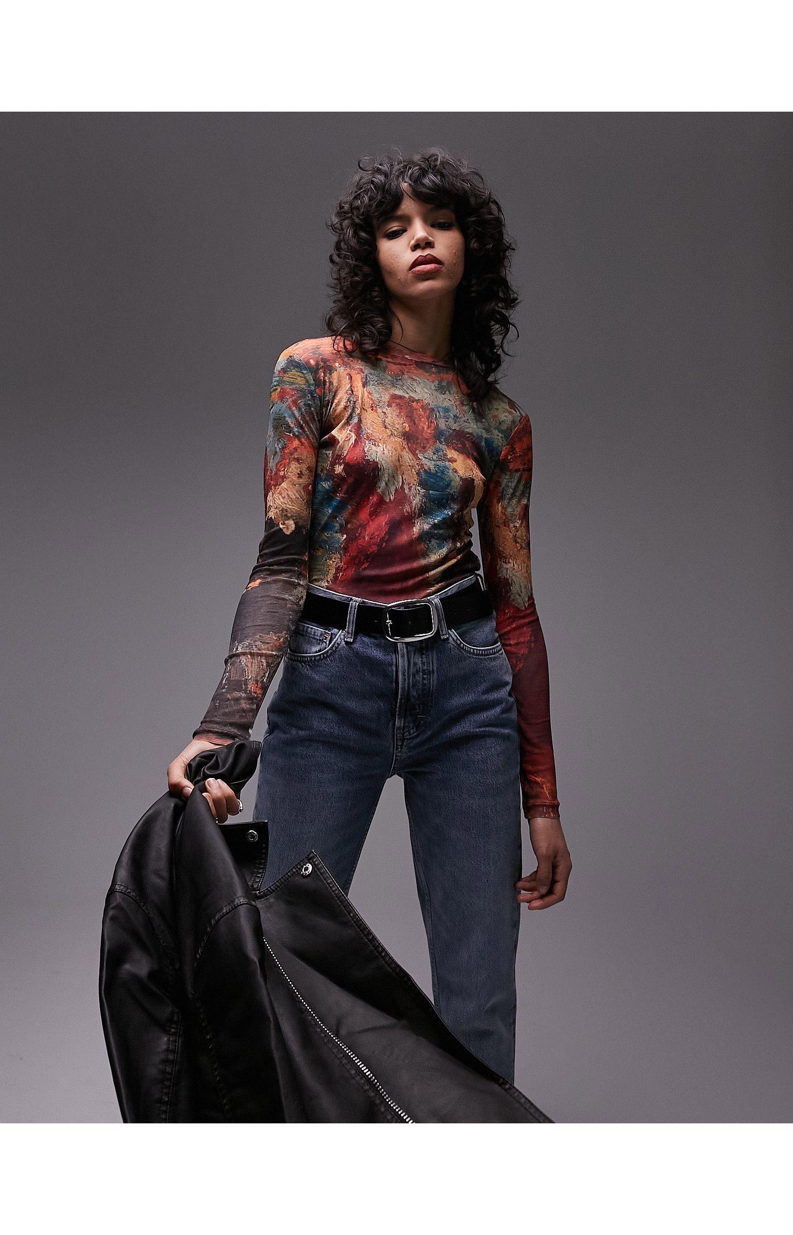 Top de de color Negro Lyst