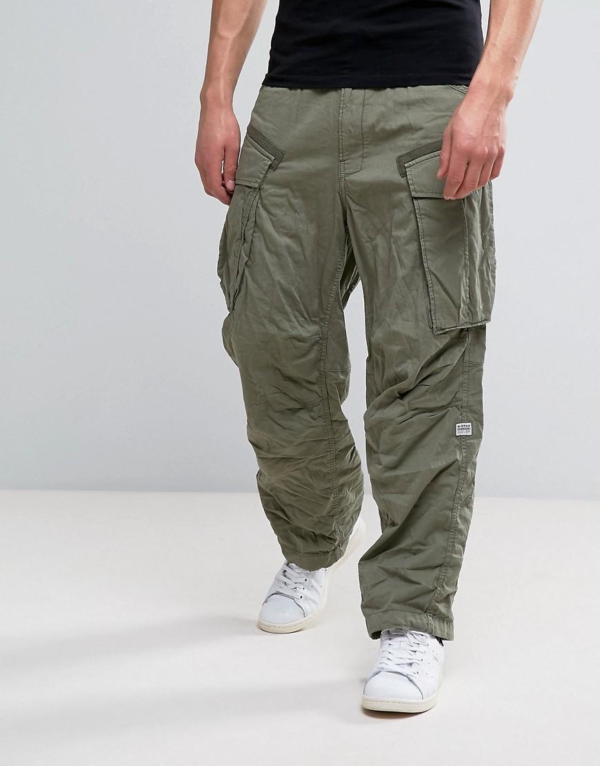 Gstar raw Rovic Parachute Cargo Pant in Green for Men Lyst