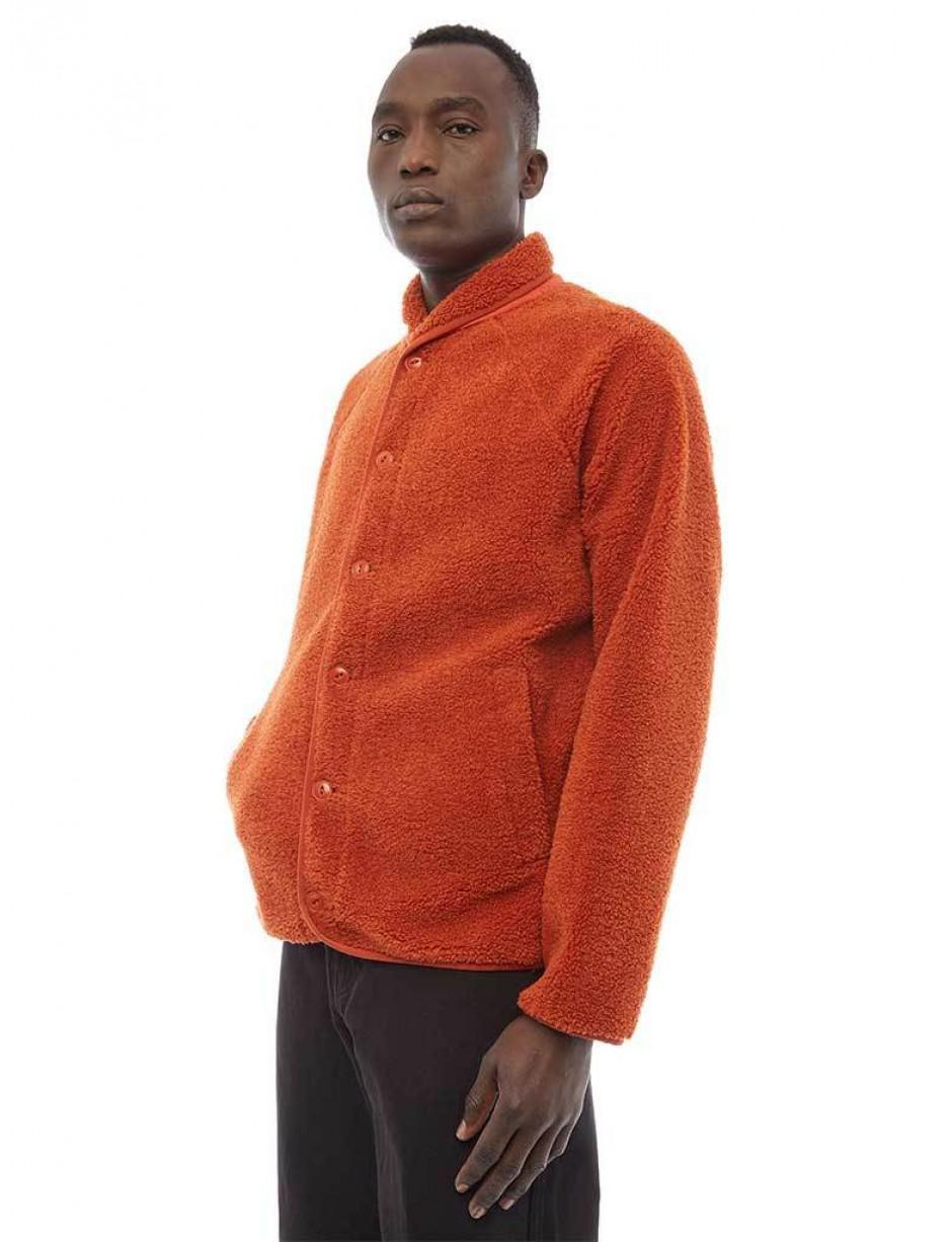 YMC Linen Beach Jacket In Rust for Men Lyst