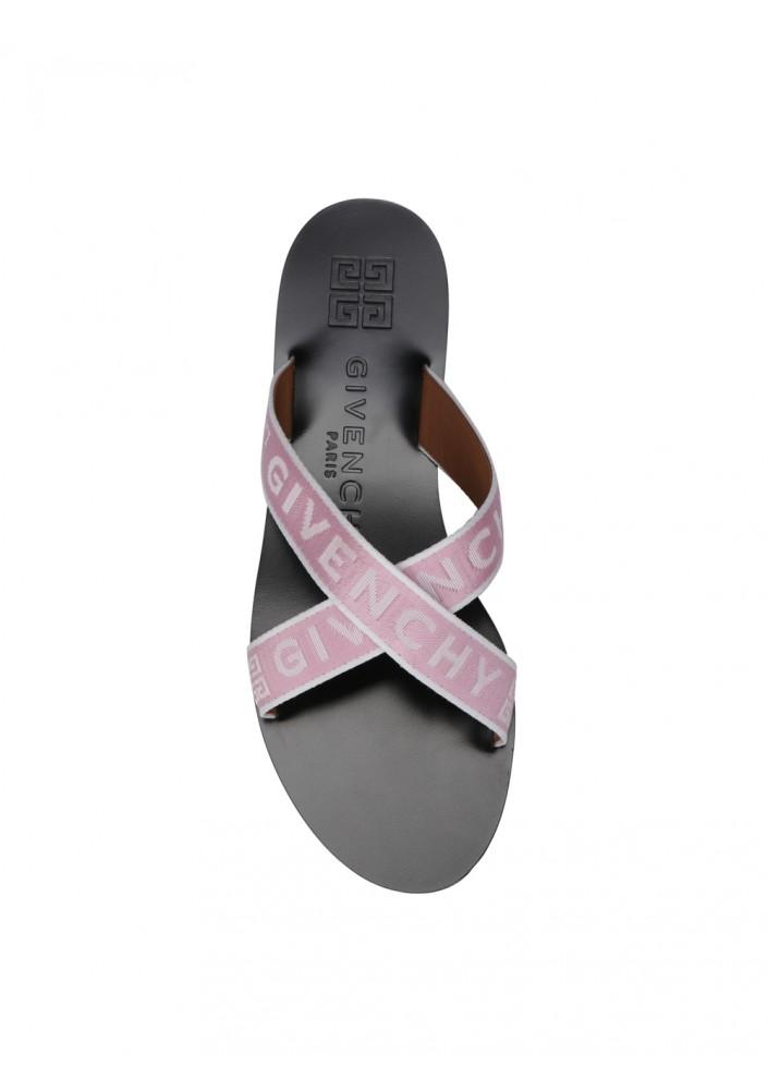 Givenchy Leather Sandals in Pink Lyst