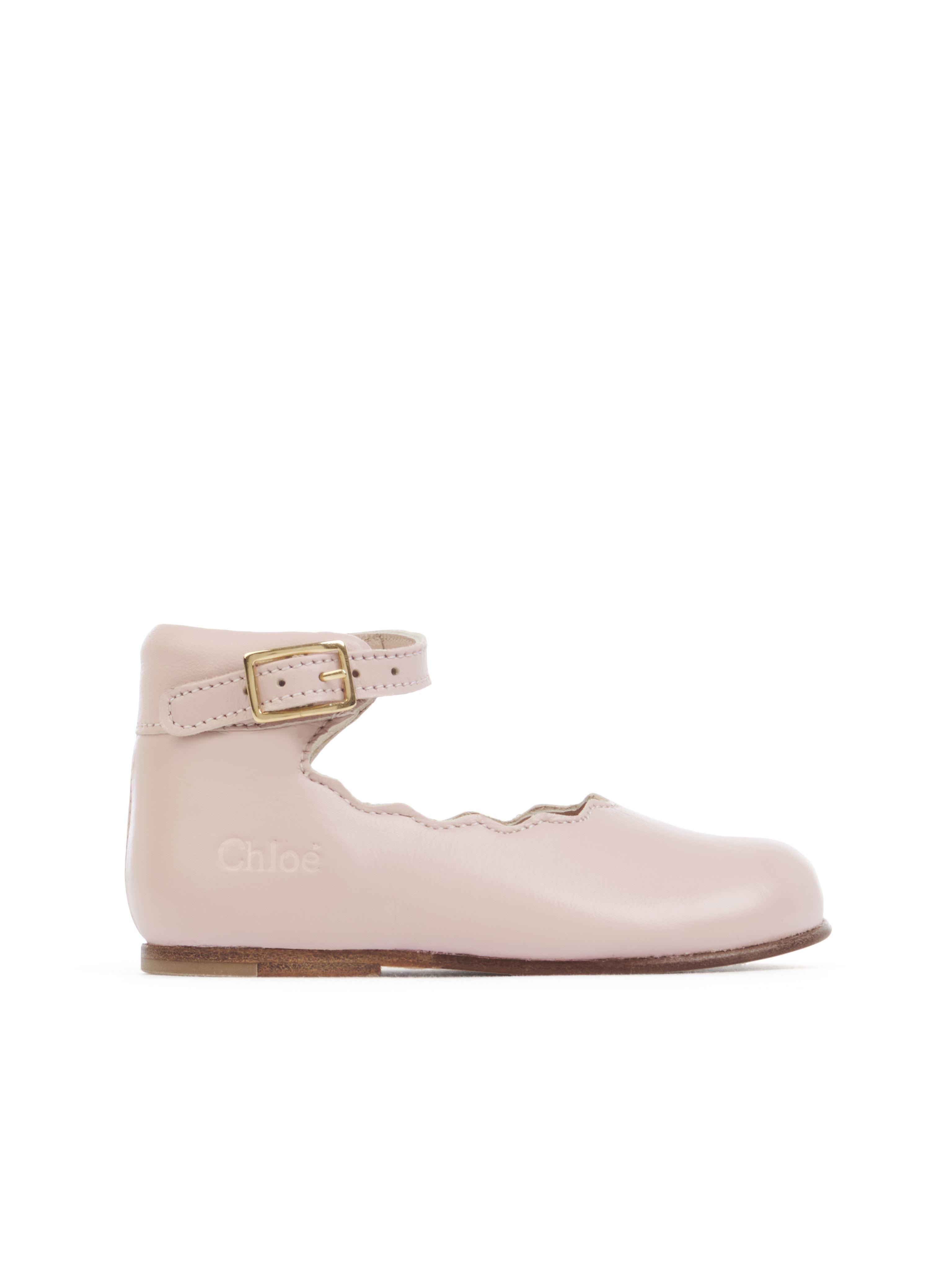 Chloé Scalloped Shoes in Pink Lyst