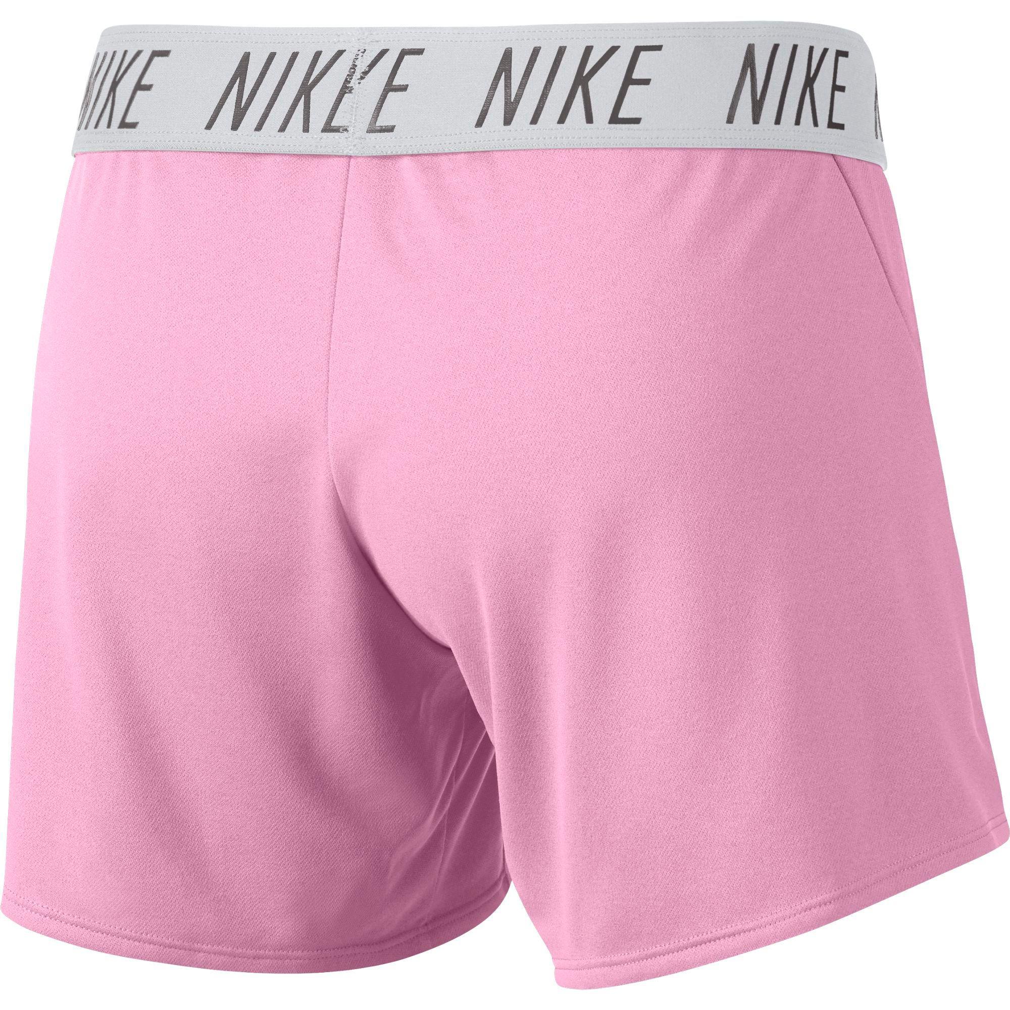 Nike Dry Training Shorts in Pink Lyst