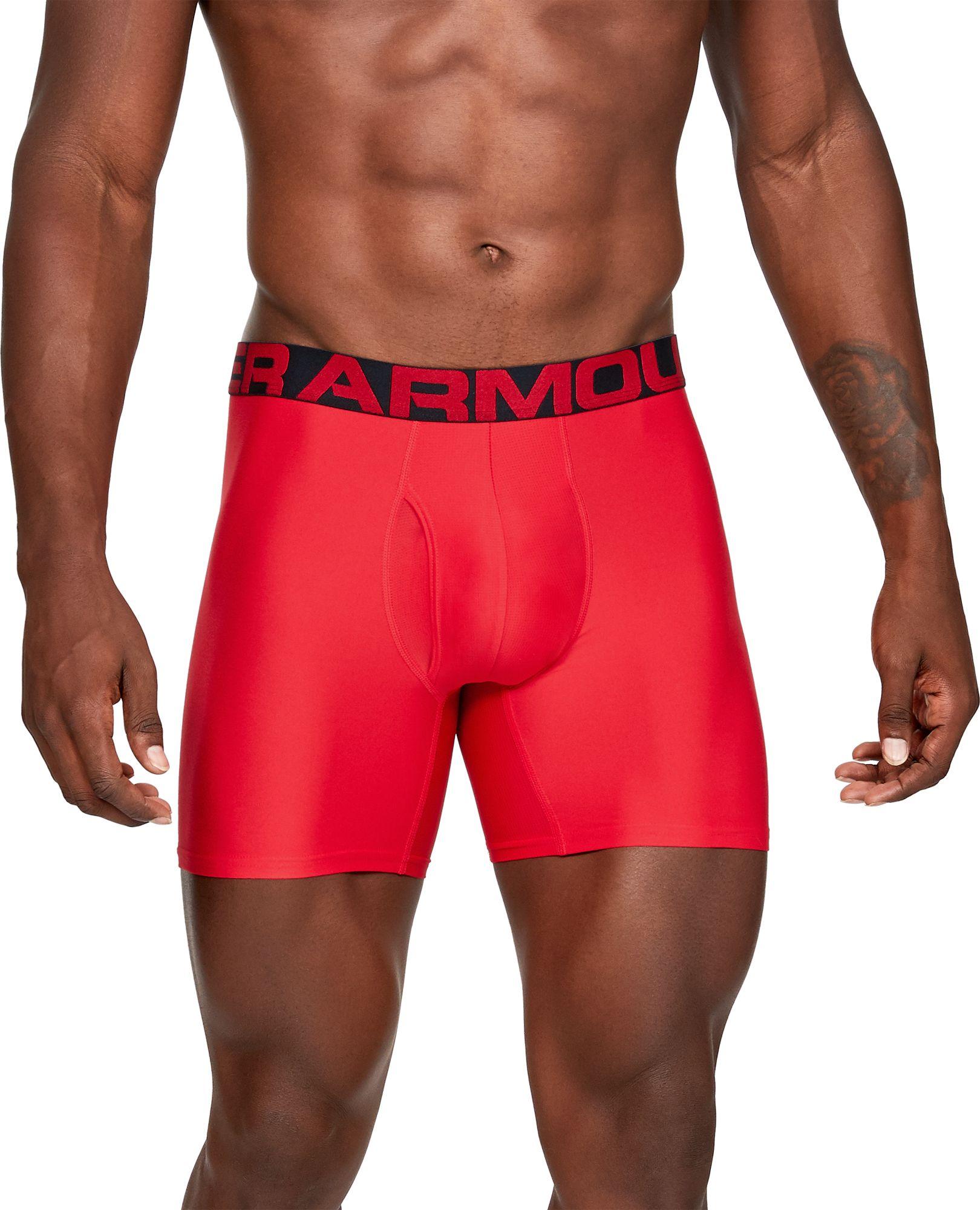 Under Armour Synthetic 2pk. Ua Tech Boxer Briefs in Red for Men Lyst