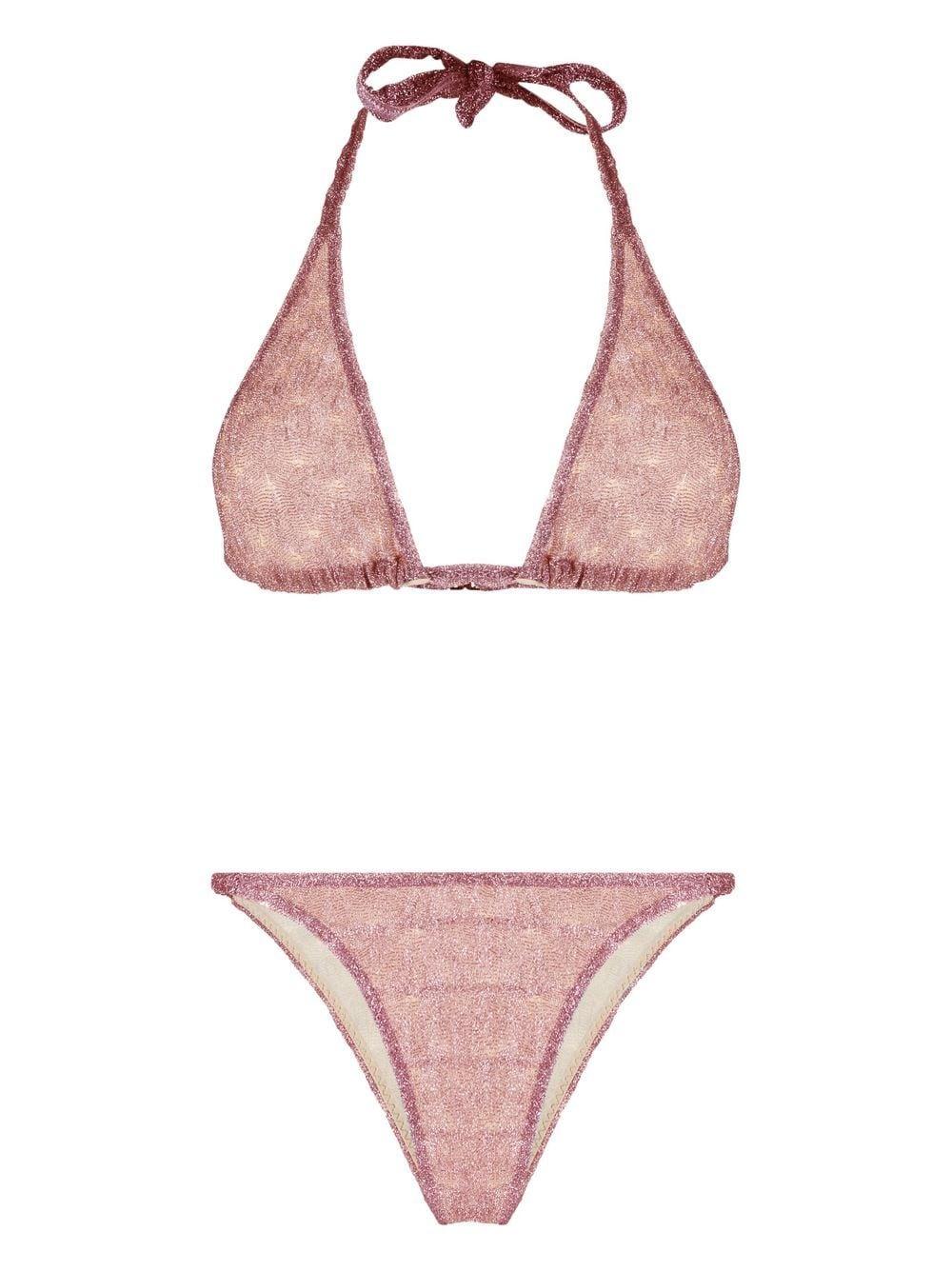 Missoni Metallicthreading Bikini Set in Pink Lyst