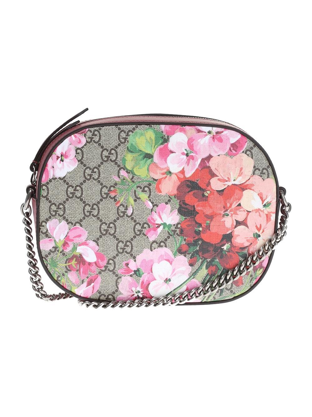 Gucci Gg Blooms Crossbody Bag in Pink Lyst