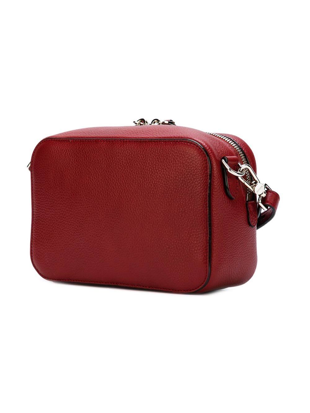 Lyst Bally Striped Strap Crossbody Bag in Red