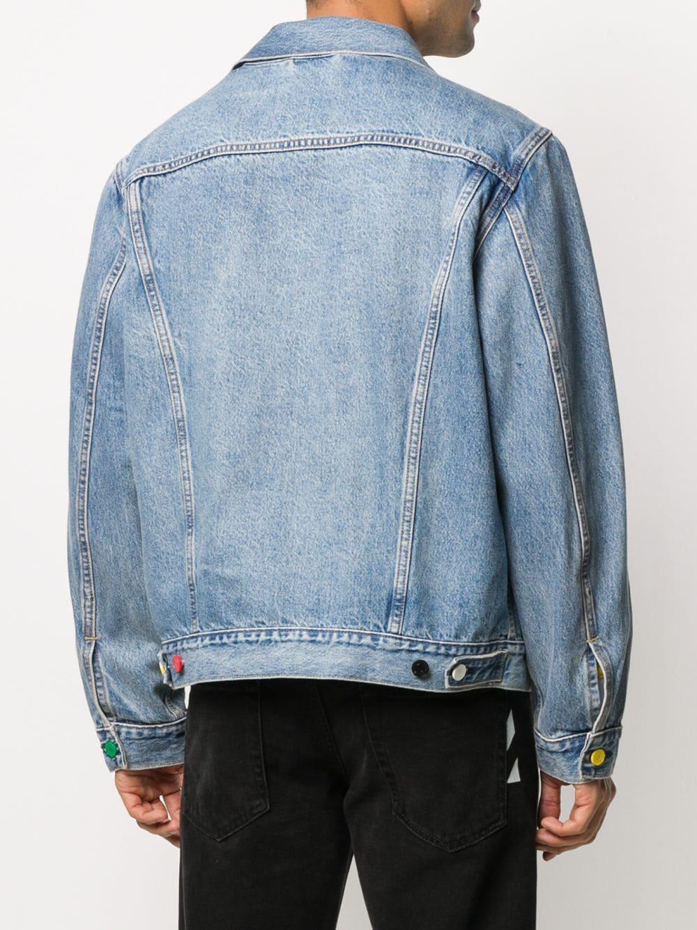 Levi's Lego Patches Denim Jacket in Blue for Men Lyst