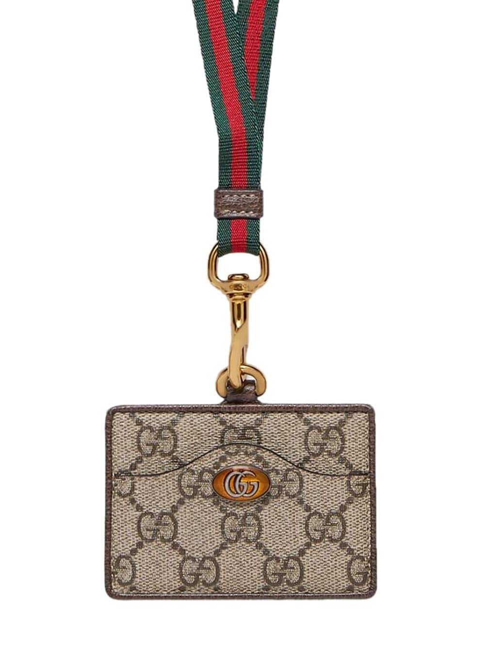Gucci Canvas Ophidia GG Supreme Id Holder Lyst