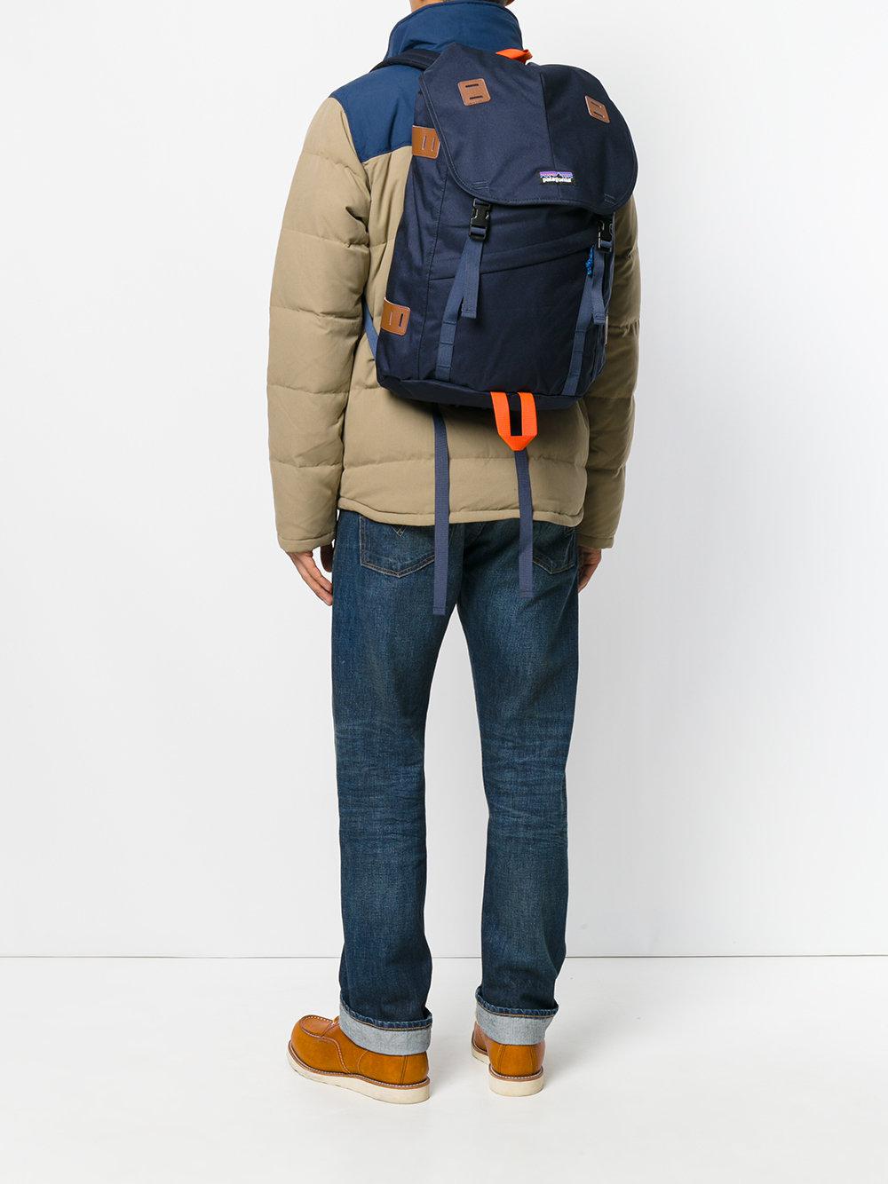 Patagonia Synthetic Drawstring Fastening Backpack in Blue for Men Lyst