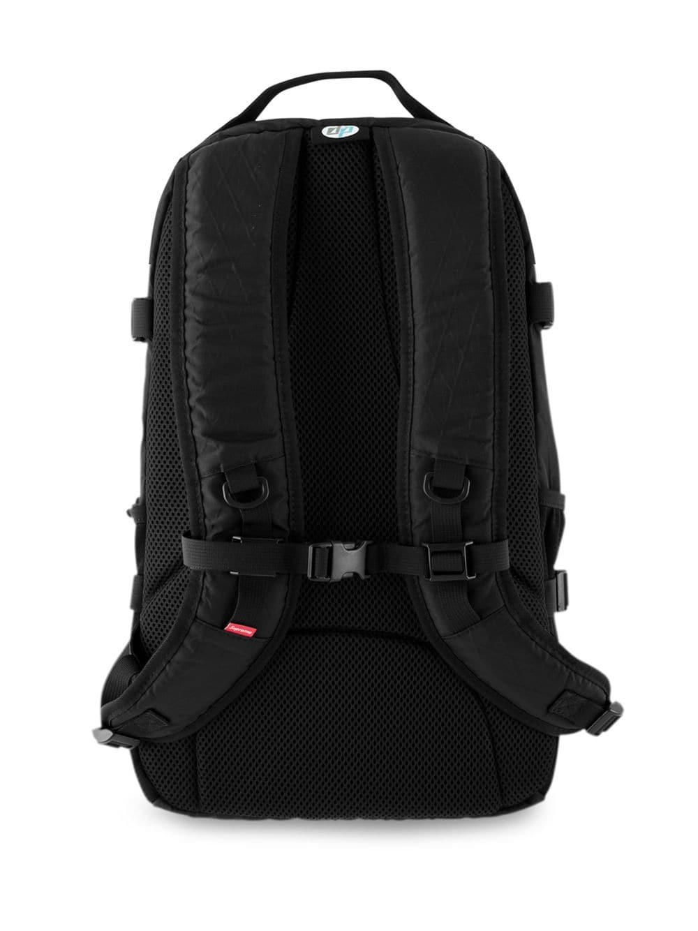 Supreme Logo Backpack in Black for Men Lyst