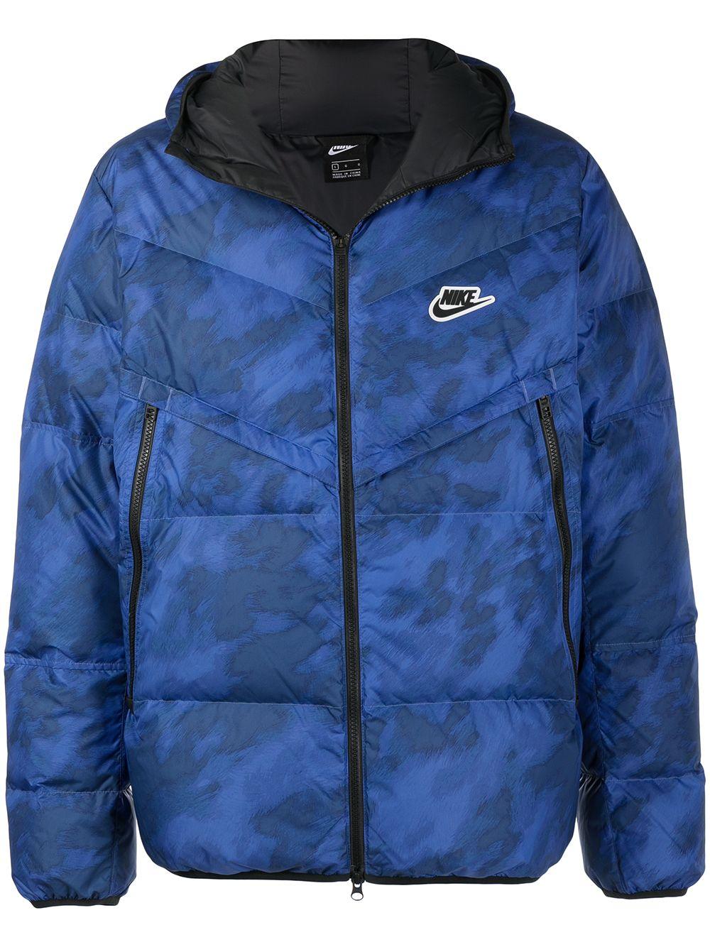 Nike Logopatch Puffer Jacket in Blue for Men Lyst Australia