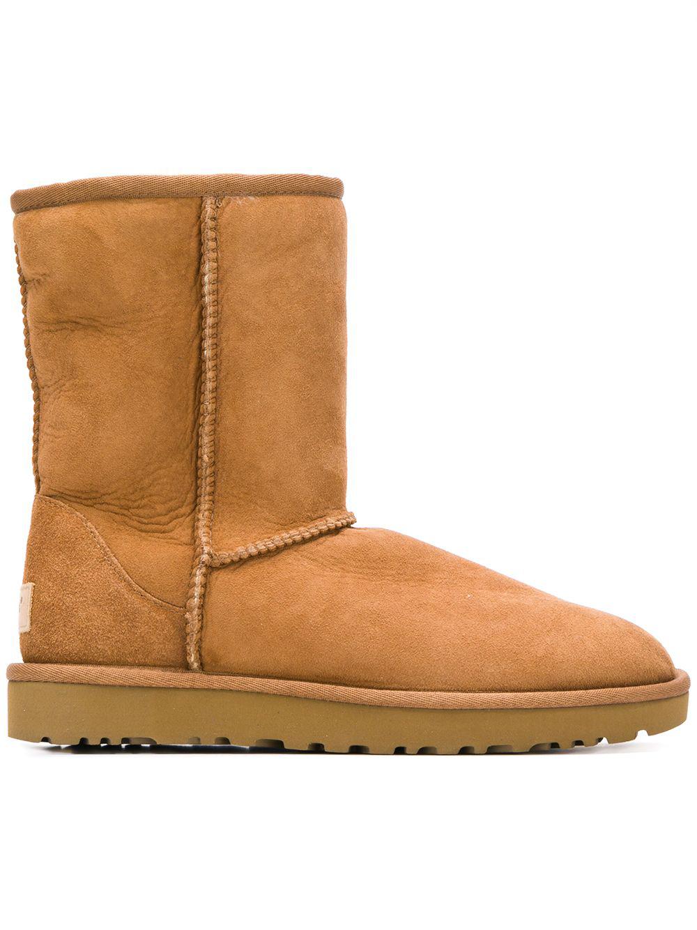 UGG Rubber Classic Boots in Brown Lyst